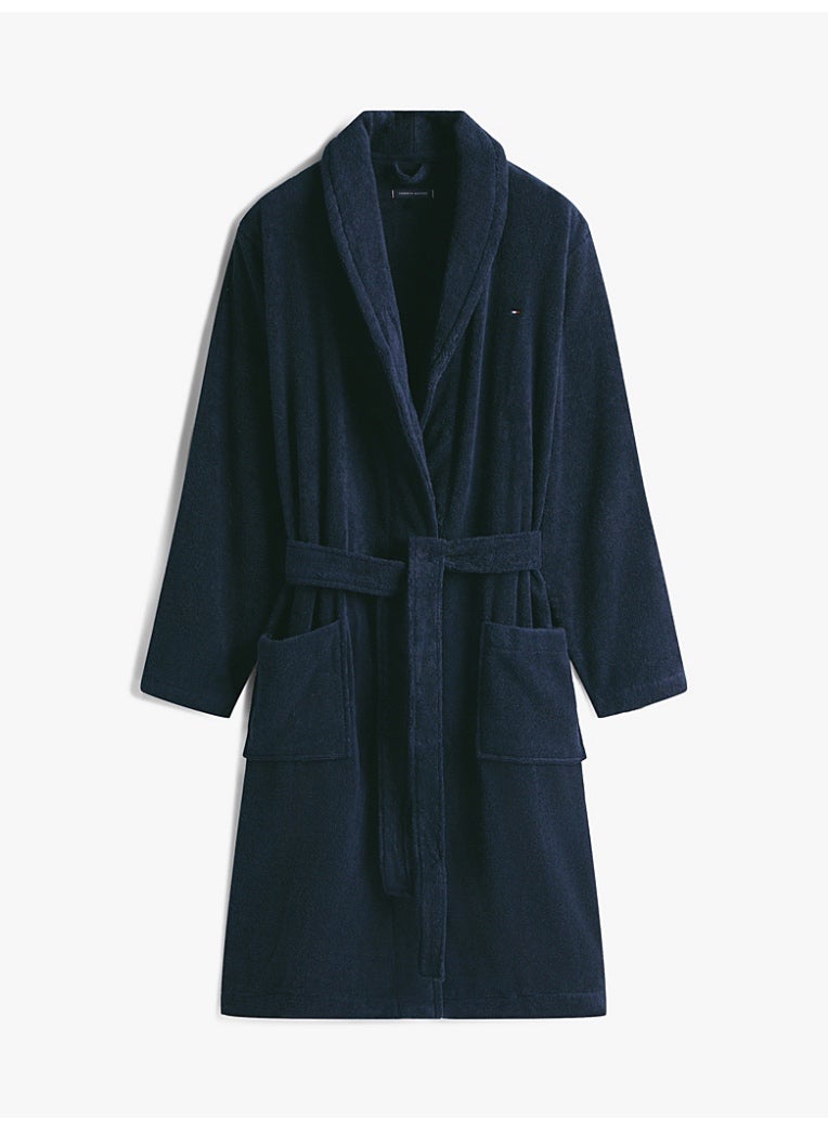 TOMMY HILFIGER Cotton Towelling Bathrobe - Image 5